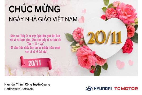 CHÚC MỪNG NGÀY NHÀ GIÁO VIỆT NAM 20/11